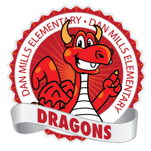 Dan Mills Elementary PTO logo
