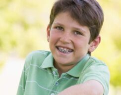Braces on Madison TN orthodontic patient