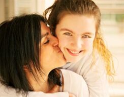 Mom and Child smiling about getting Invisalign or braces in Goodlettsville, TN